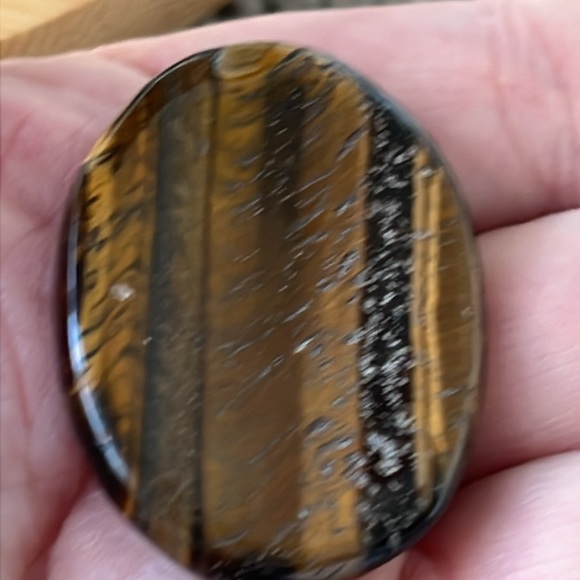 Tiger Eye Crystal or worry stone - Picture 3 of 5